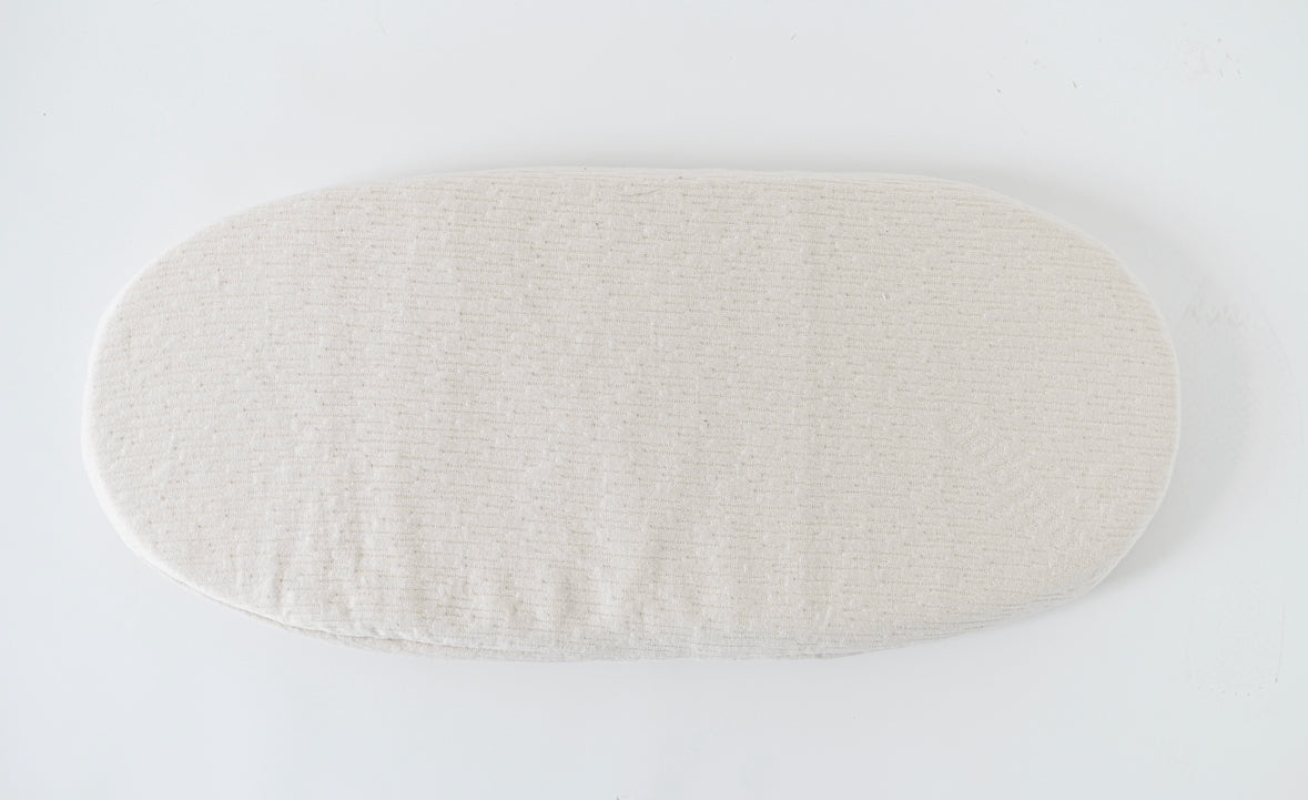 Organic cotton mattress for bassinet