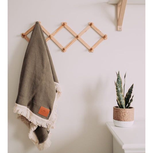 Couverture gaufrée Olive