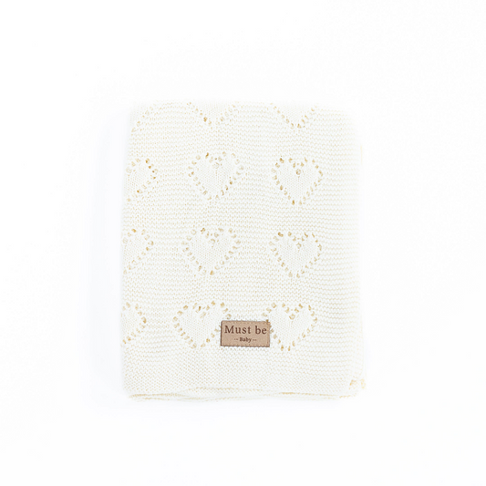 Knit Blanket - Ivory