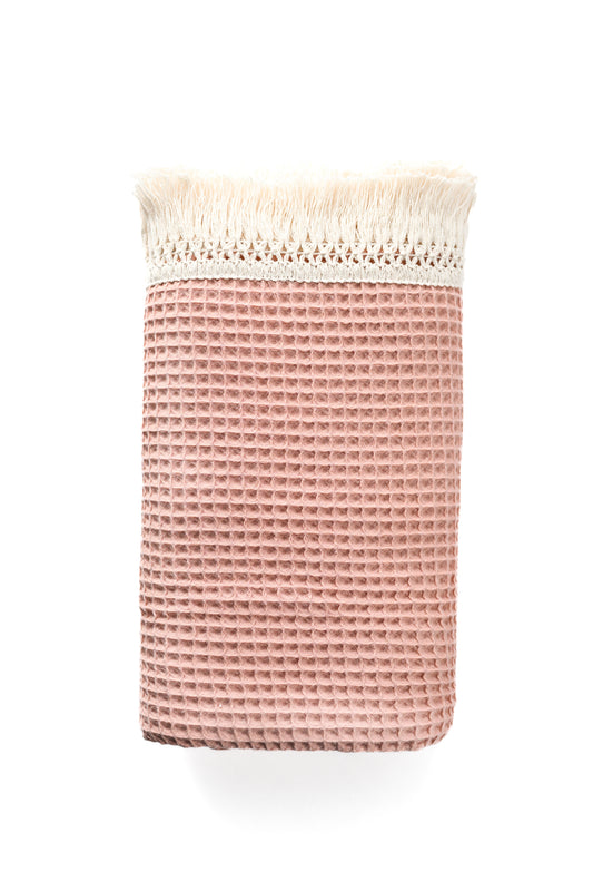 Couverture gaufrée mince Rose Vintage